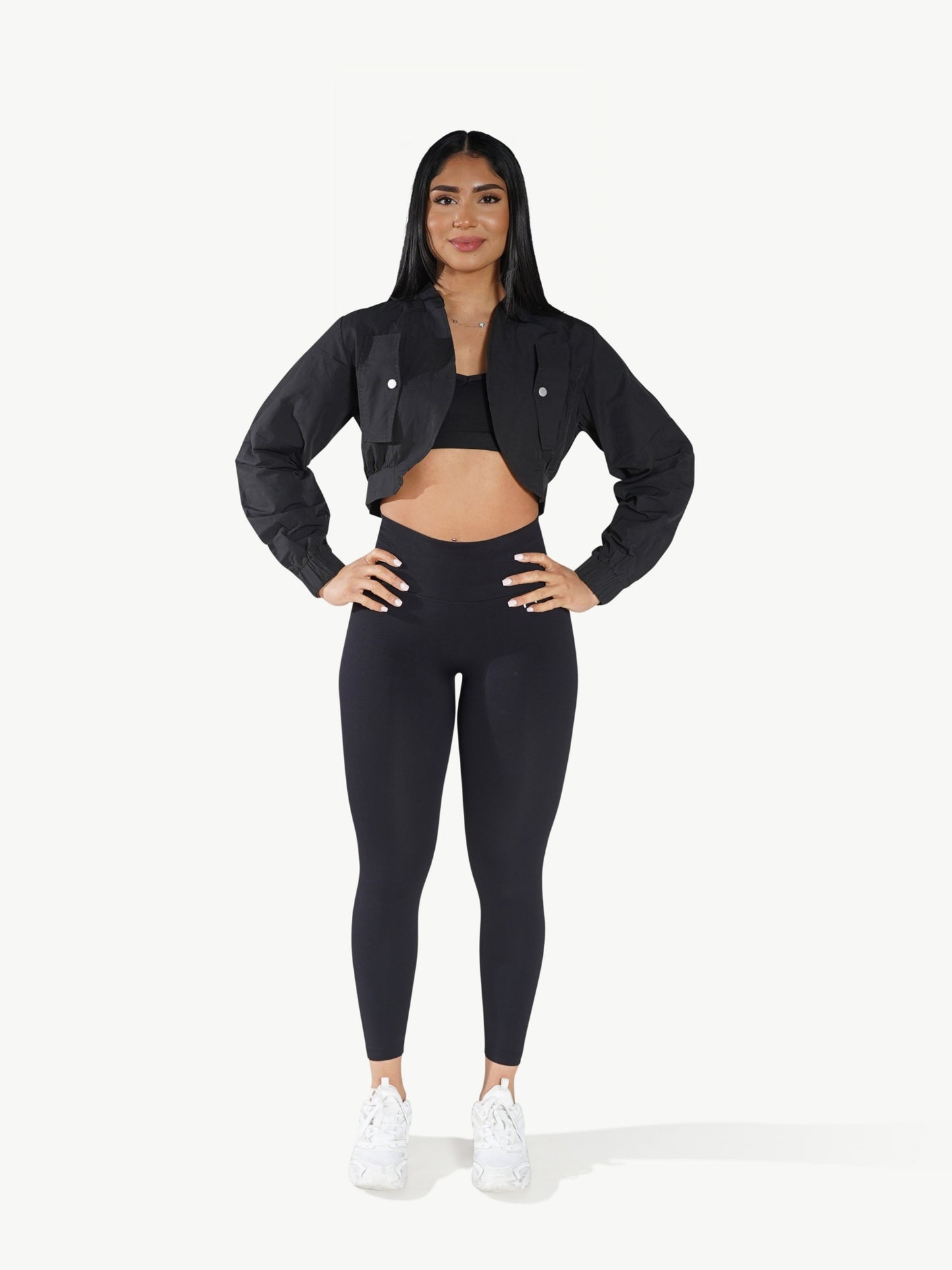 PNX - Paloma Crop Jacket - Black