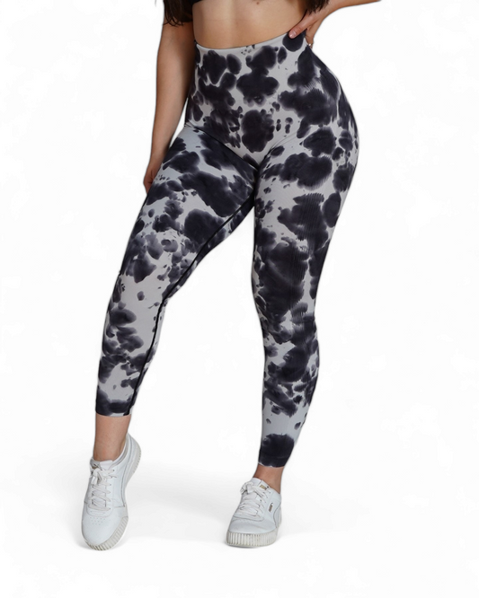 Clearance PNX - Aida TD Leggings  - White/Black Blast