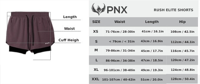 PNX - Rush Elite Shorts - White