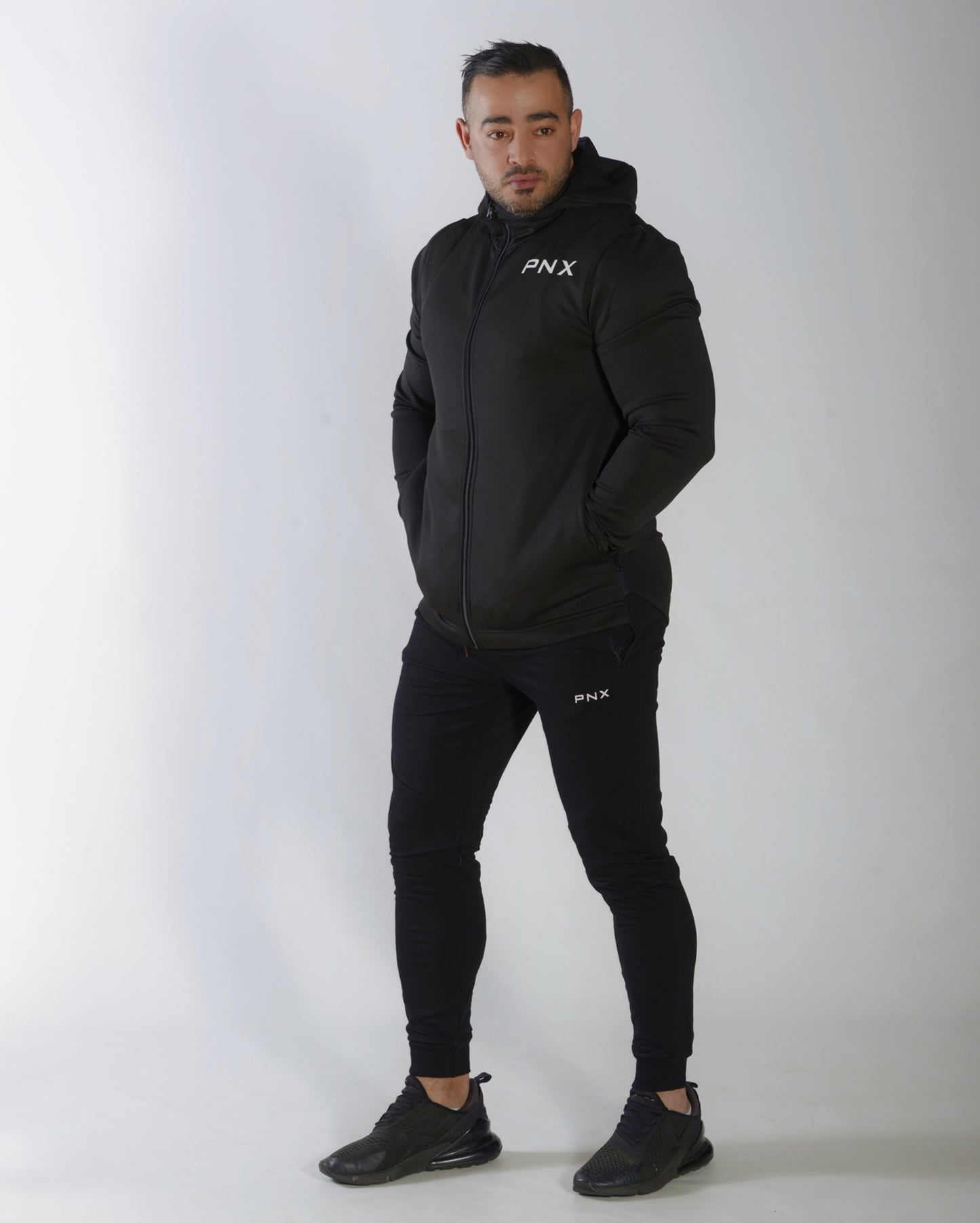 Clearance PNX - Fit Flex Zip Jacket- Black